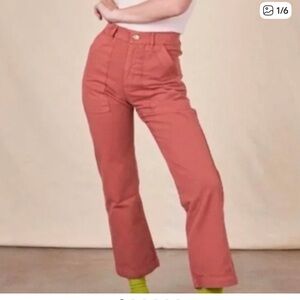 Big Bud Press women’s work pants dusty rose large pocket Pants medium